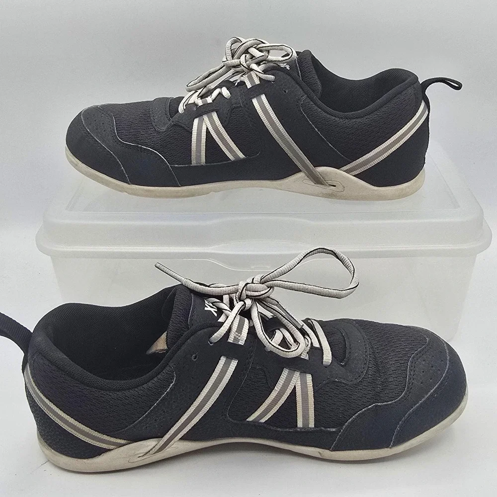 Xero Shoes Prio Shoes Mens Size 8.5 Black Mesh Minimalist Running Sneakers